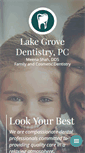 Mobile Screenshot of lakegrovedentistry.com